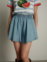 Shorts chambray chiaro PREORDINE 26/06