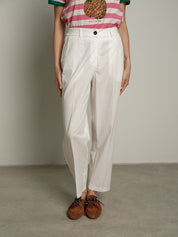 Pantalone estivo bianco