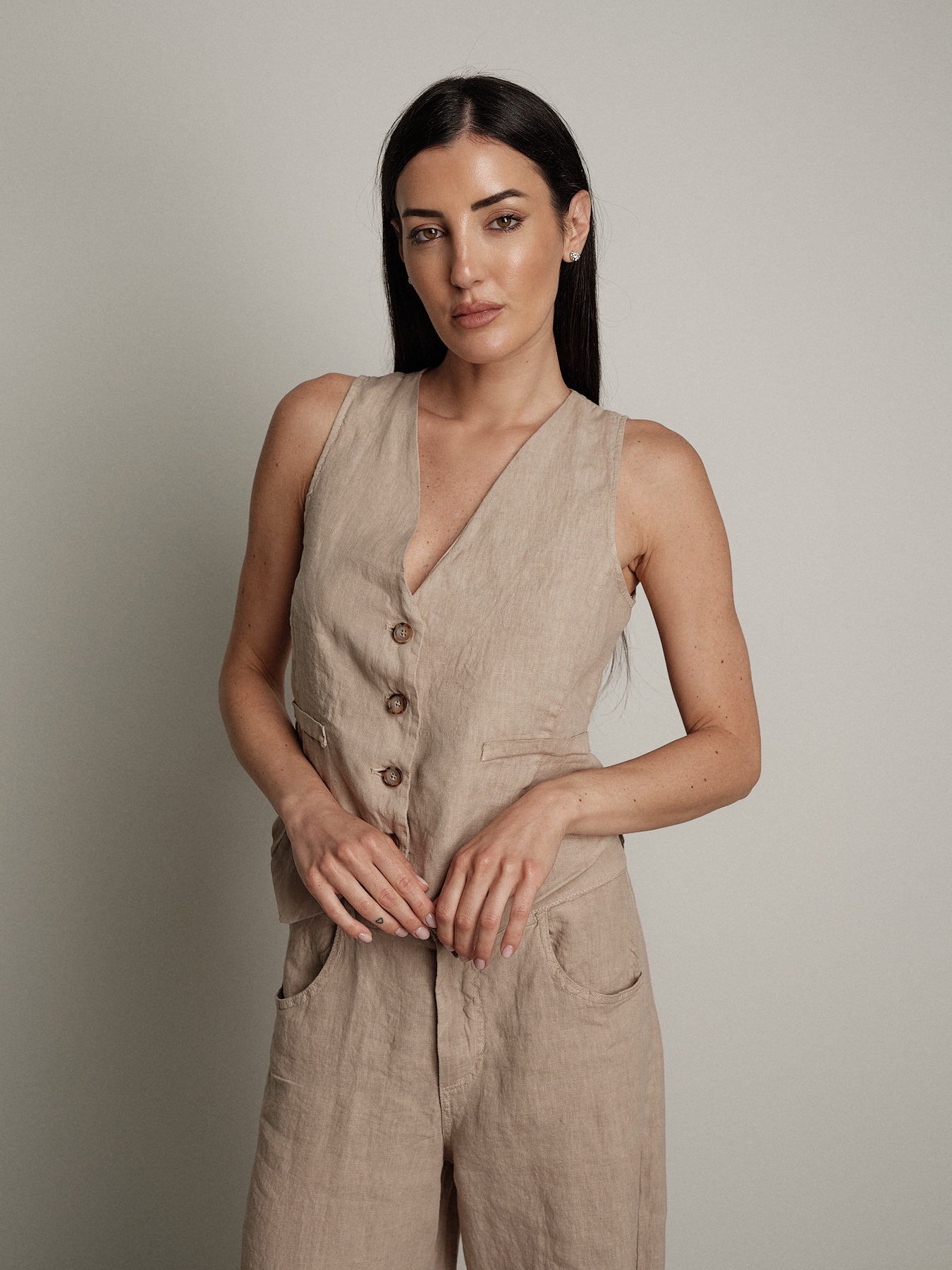 Gilet Aurora sabbia PREORDINE 25/06