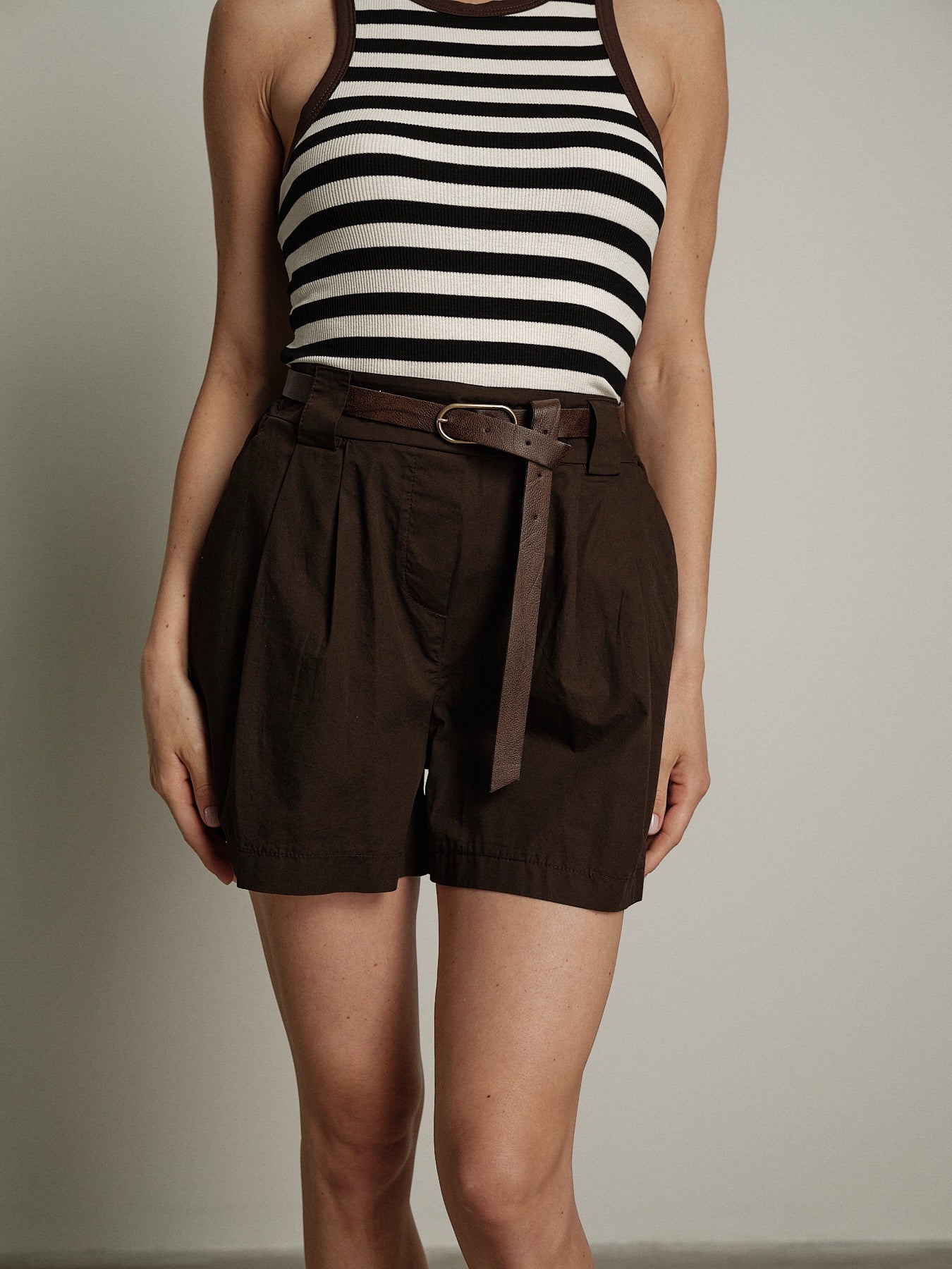 Shorts ampio cintura moro PREORDINE 26/06