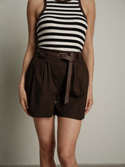 Shorts ampio cintura moro PREORDINE 26/06