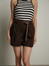 Shorts ampio cintura moro PREORDINE 26/06