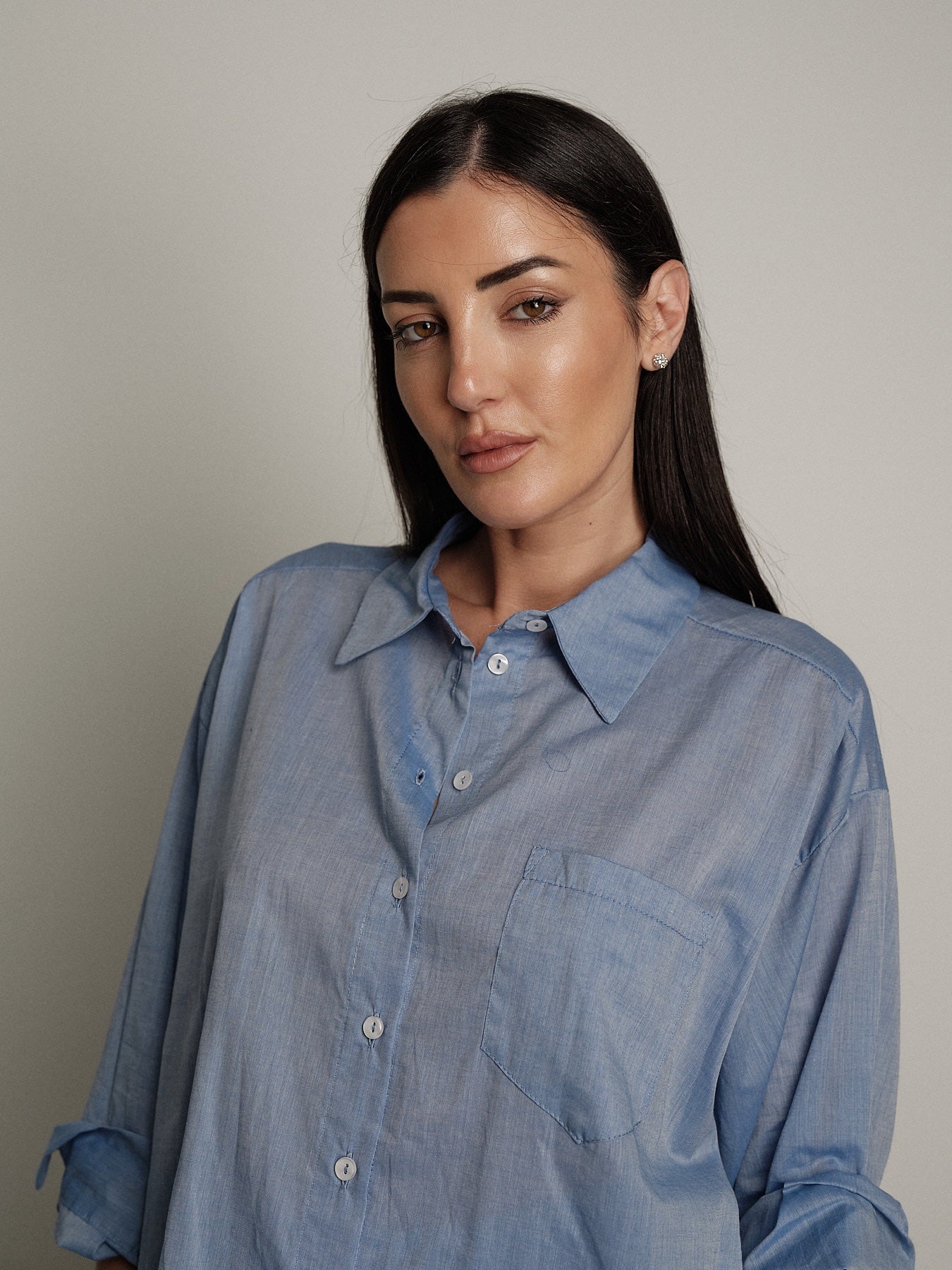 Camicia jeans "summer time"