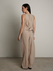 Pantalone Aurora barrel sabbia PREORDINE 22/06