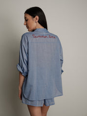 Camicia jeans "summer time"