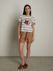 Shorts ampio cintura deserto