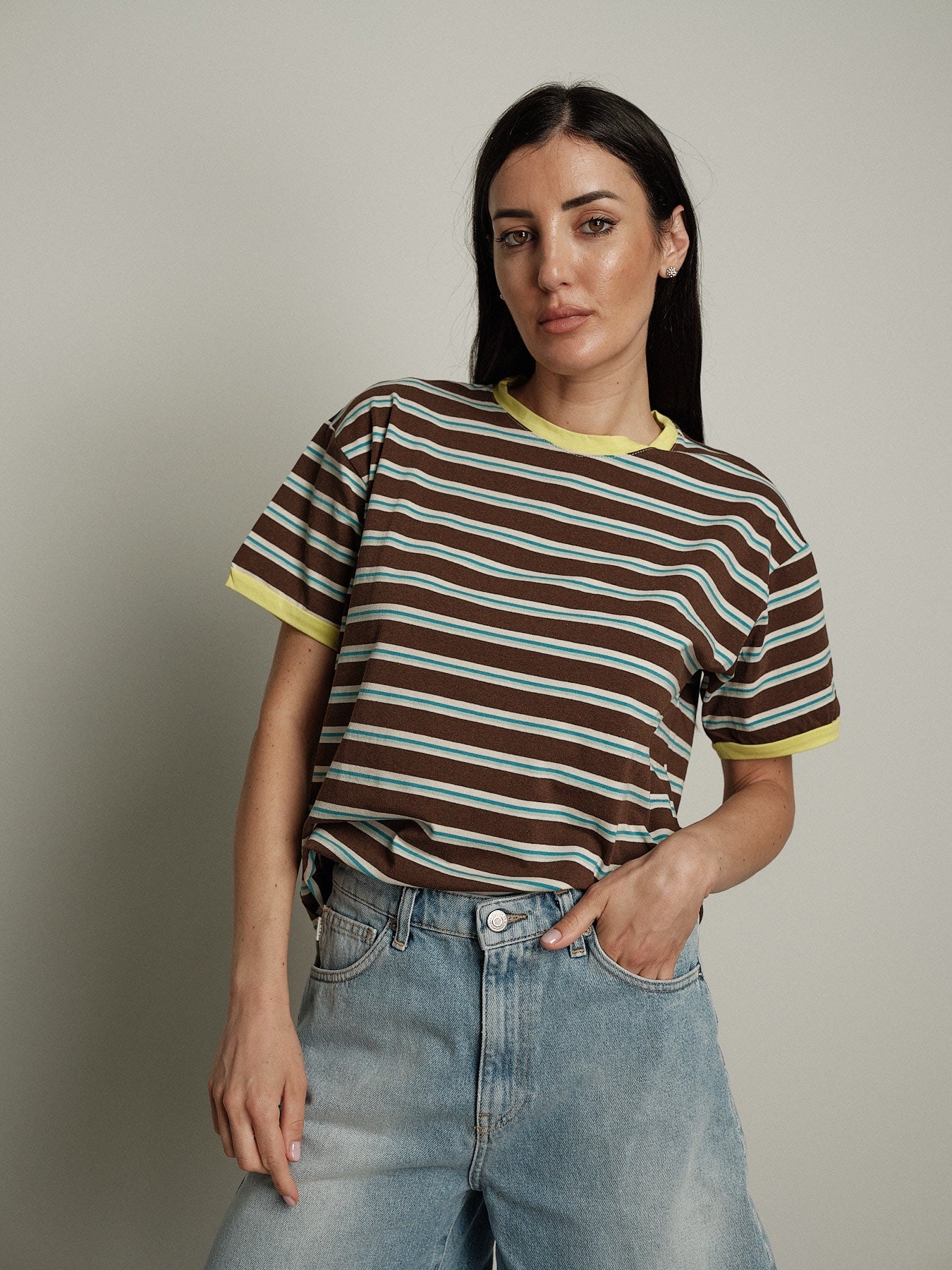Maglia righe tricolor (colori all'interno)
