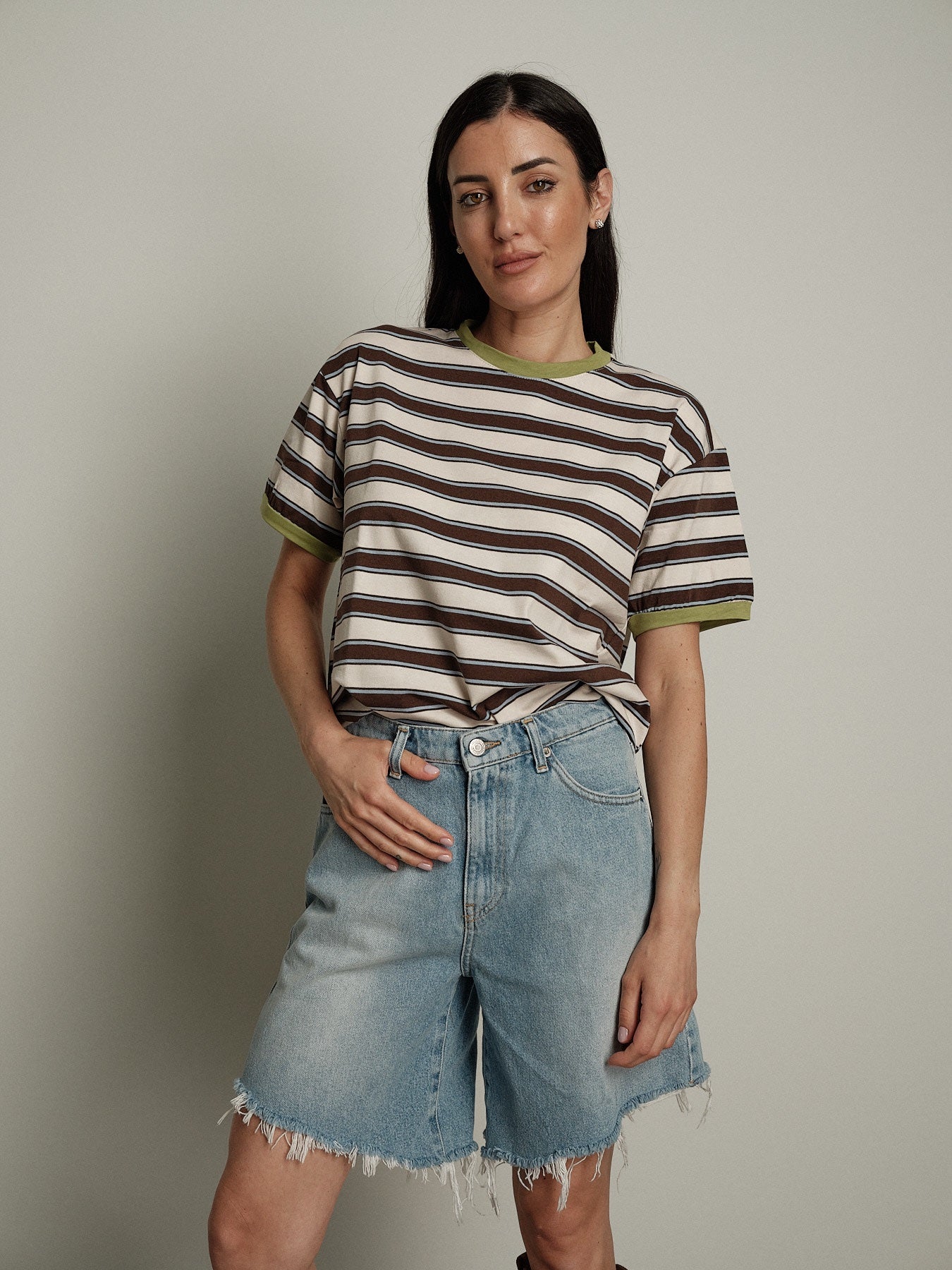 Maglia righe tricolor (colori all'interno)