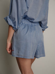 "Summer time" denim shorts
