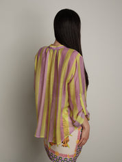 "Viral" pink/lime shirt