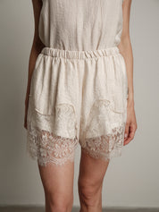 Natural lingerie shorts