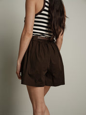 Shorts ampio cintura moro PREORDINE 26/06
