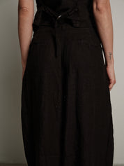 Pantalone Aurora barrel nero