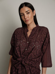 Camicia sangallo leggero fico