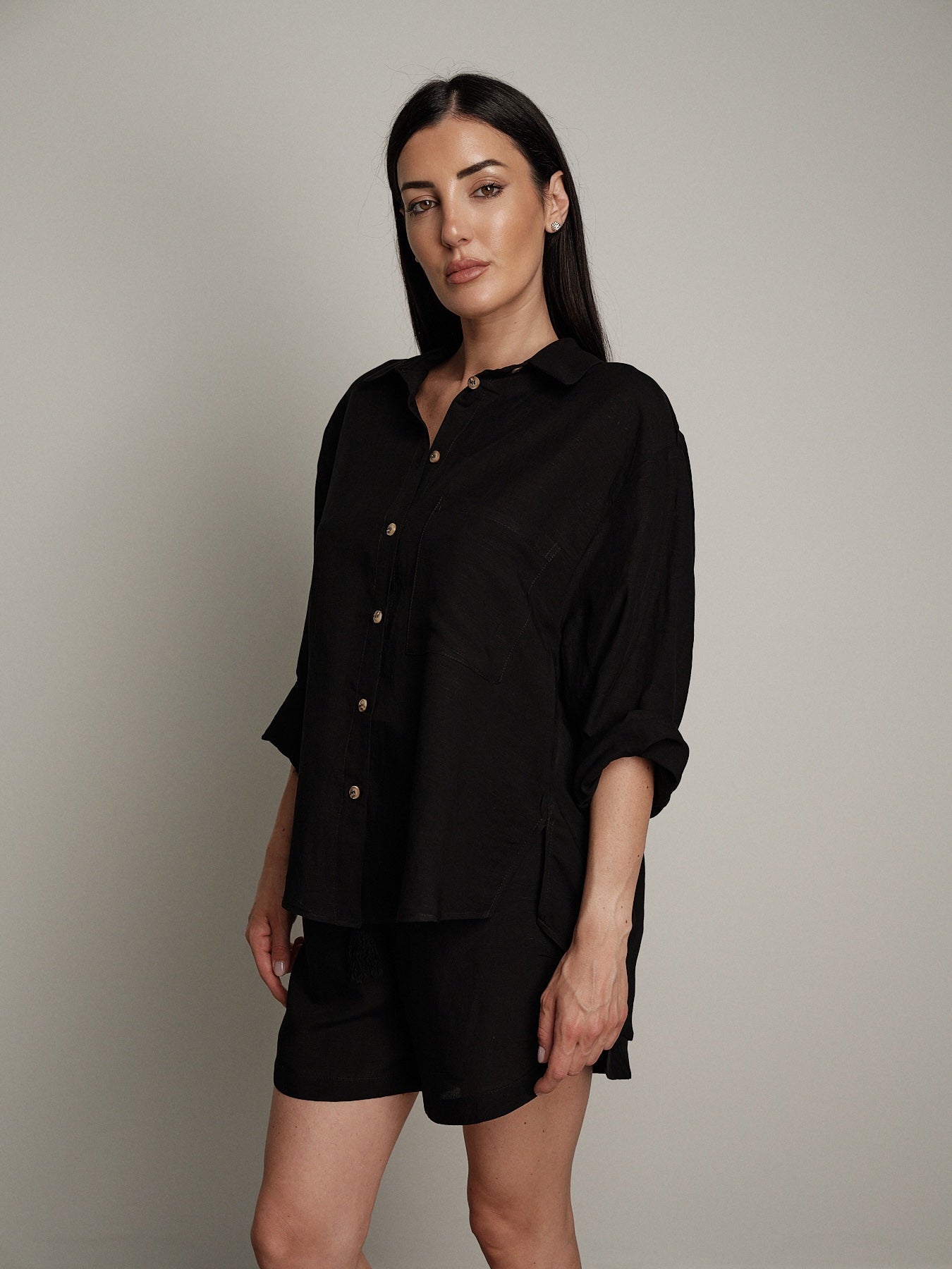 Completo "evergreen" nero