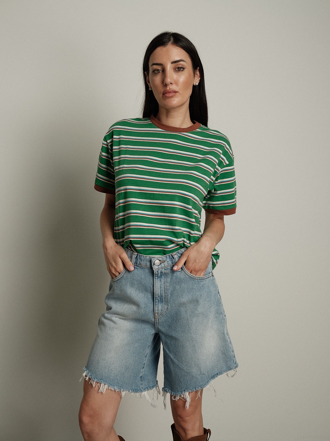 Maglia righe tricolor (colori all'interno)
