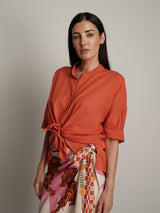 Papaya voile shirt PREORDER 12/06 SIZE S