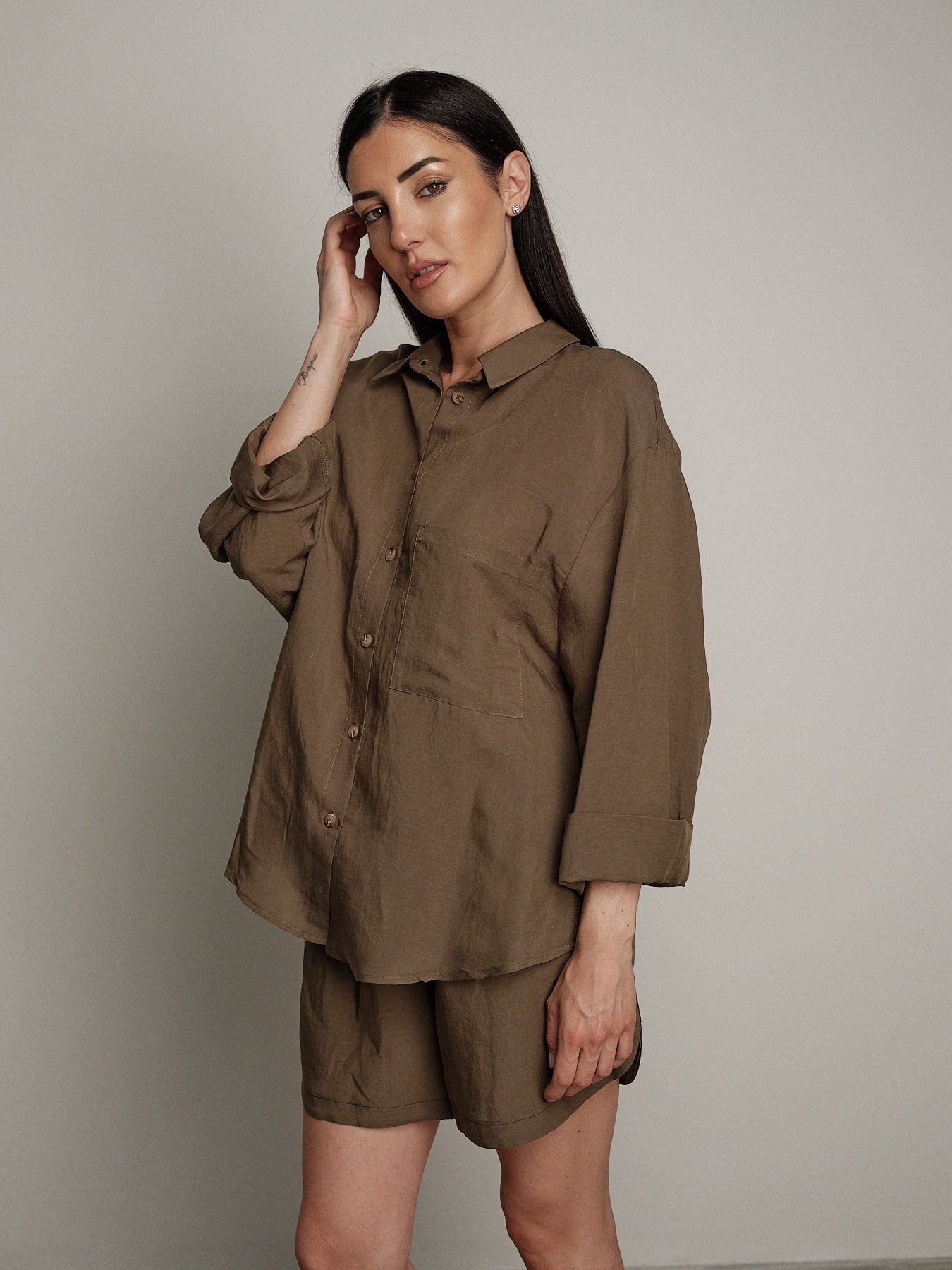 Completo "evergreen" militare