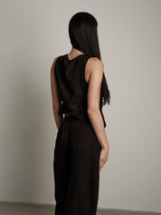 Gilet Aurora nero