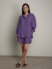 Completo "evergreen" viola