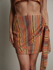 Sardinia multicolored miniskirt
