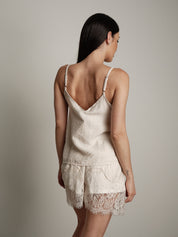 Natural lingerie top