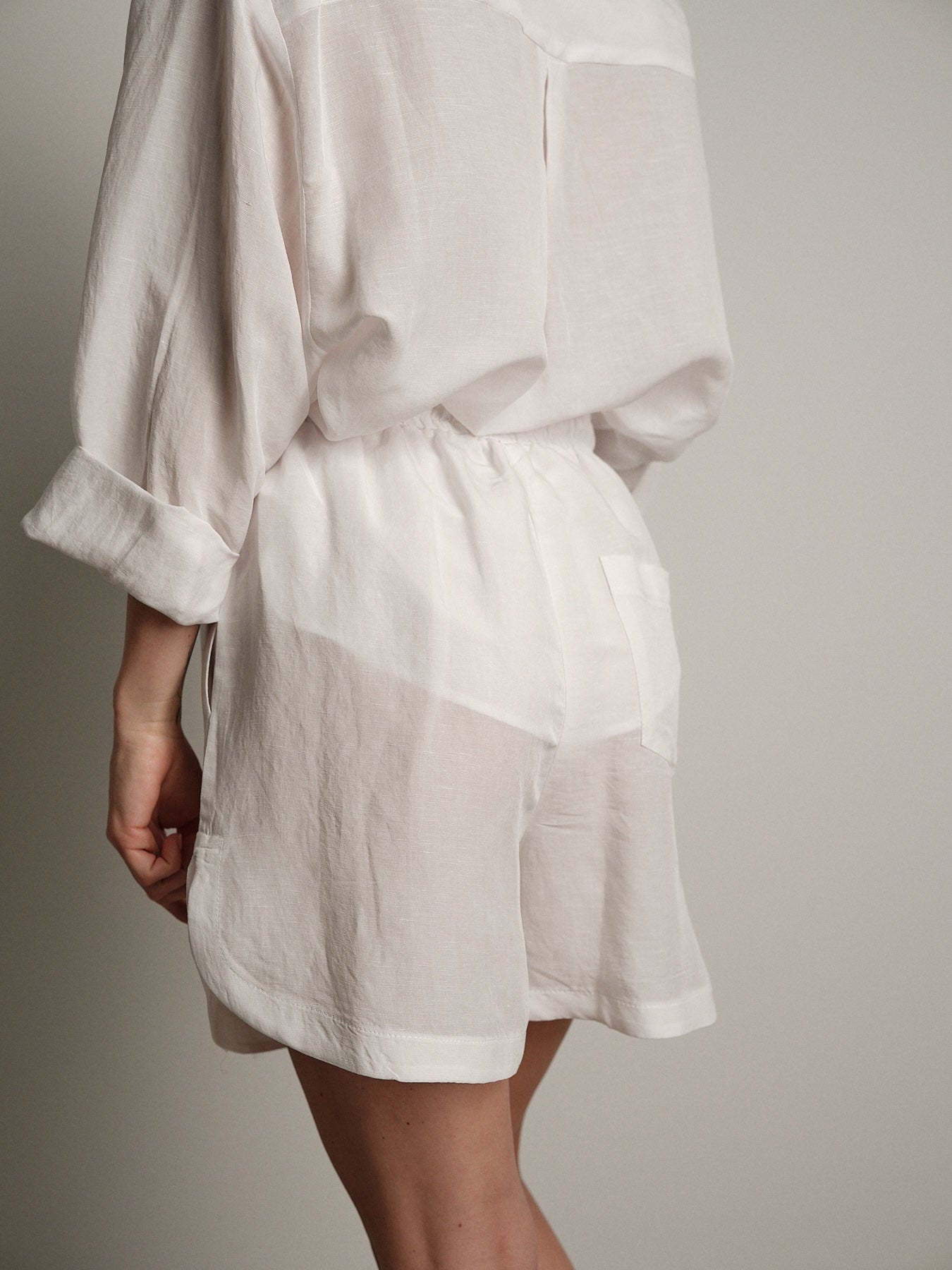 "Evergreen" white suit