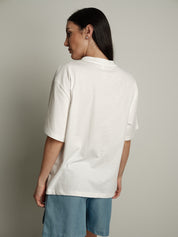 T-shirt tasca ricamata sun