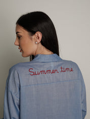 Camicia jeans "summer time"