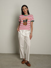 Pantalone estivo bianco