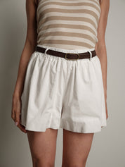 Milk balloon shorts