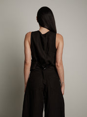 Gilet Aurora nero
