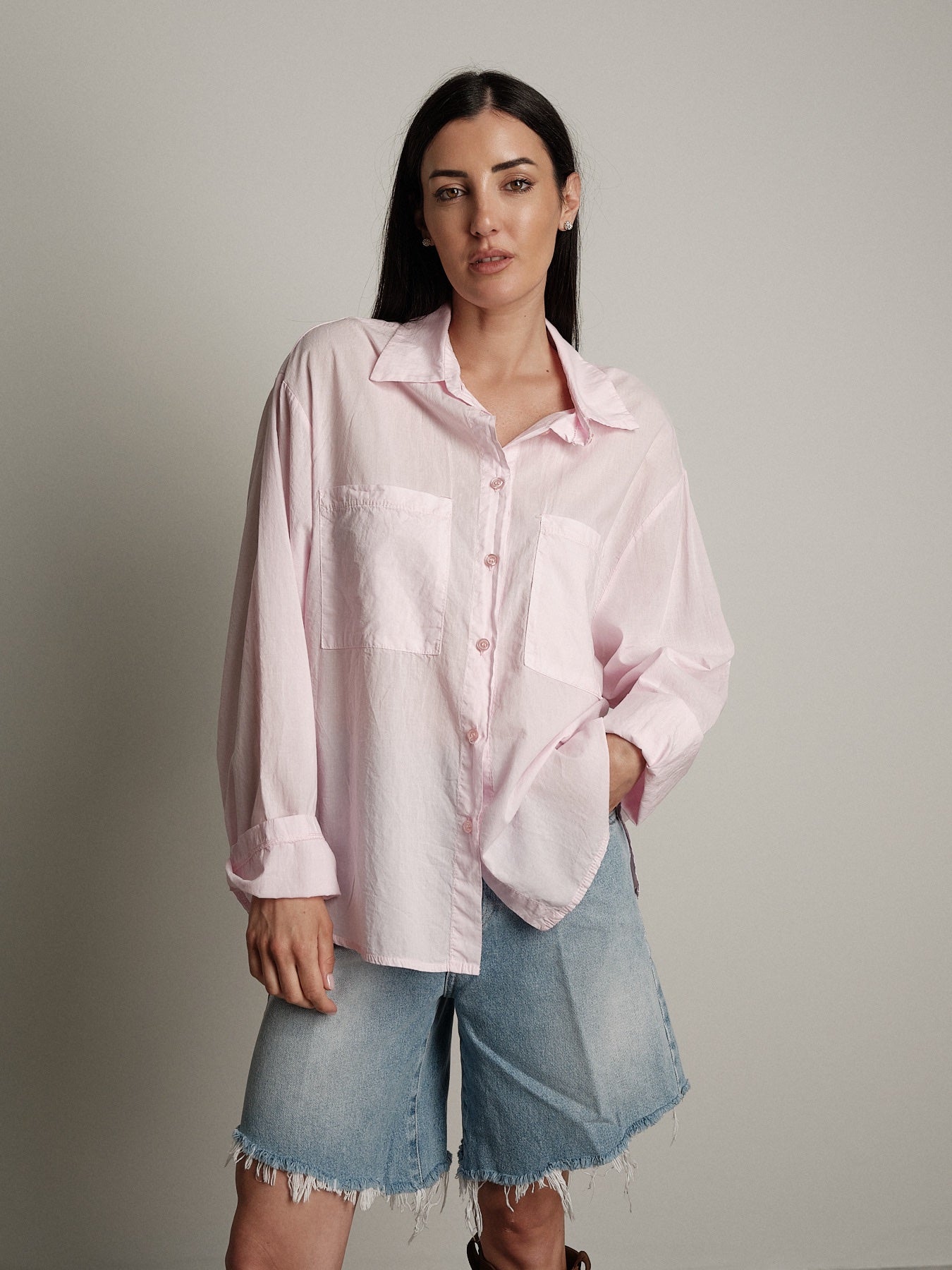 Pink muslin shirt PRE-ORDER 15/06
