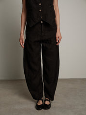 Pantalone Aurora Balloon nero