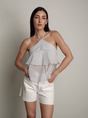 Light blue Cora top
