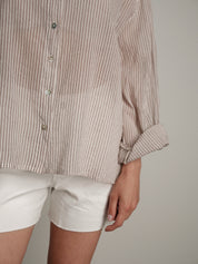 Cora chocolate shirt