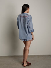 Camicia jeans "summer time"