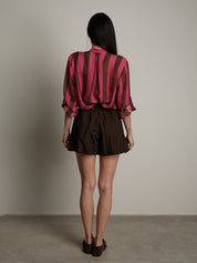 Dark balloon shorts