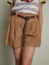 Shorts ampio cintura deserto
