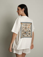 T-shirt cuore occhio
