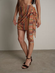 Sardinia multicolored miniskirt