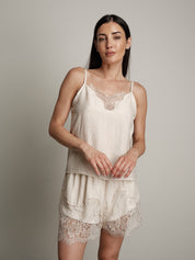 Natural lingerie shorts