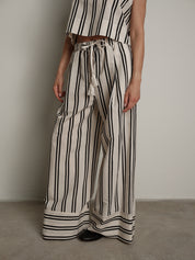Pantalone riga nera Nara