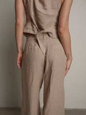 Pantalone Aurora barrel sabbia PREORDINE 22/06