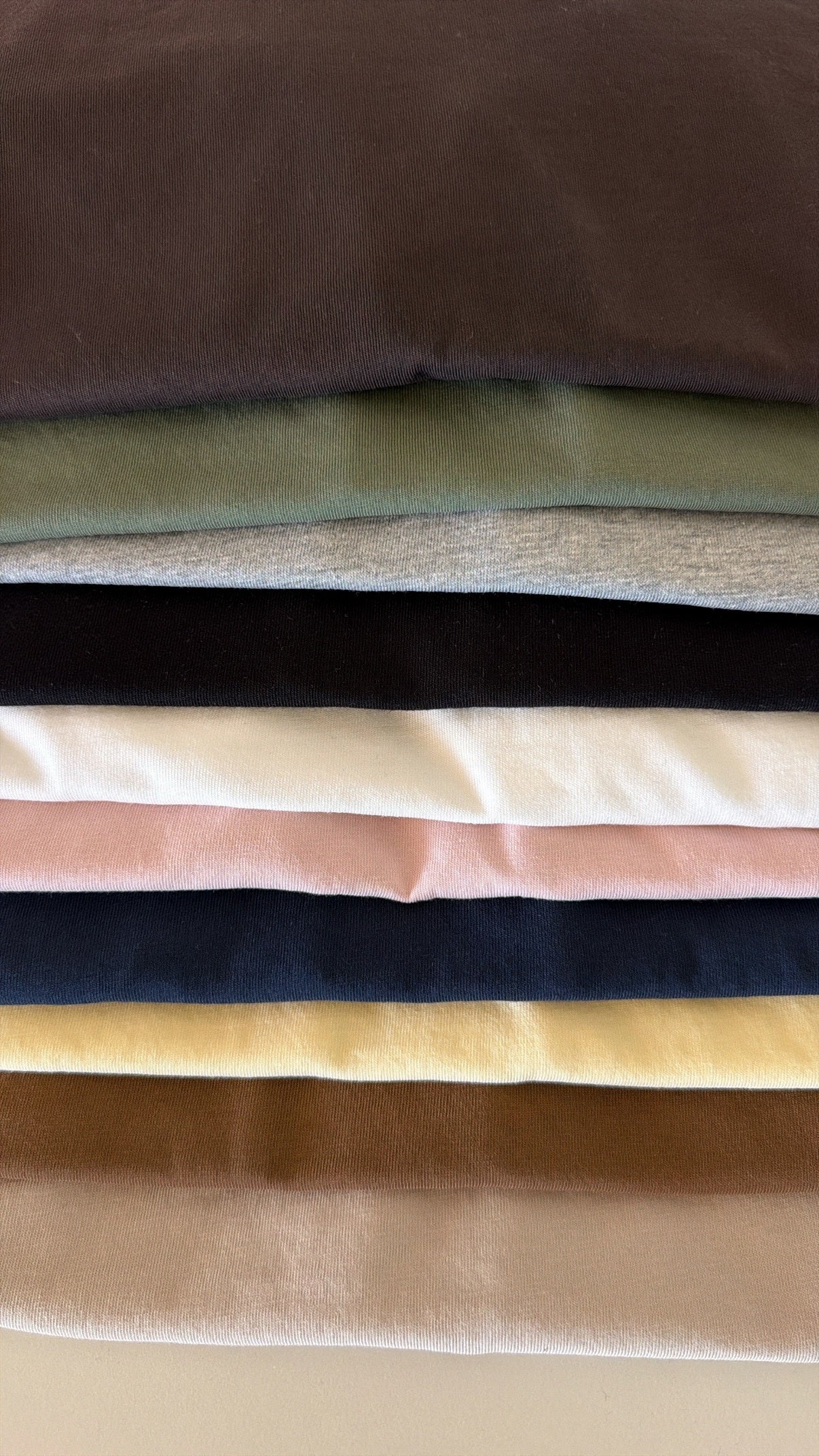 Basic oversized T-shirt (colors inside)