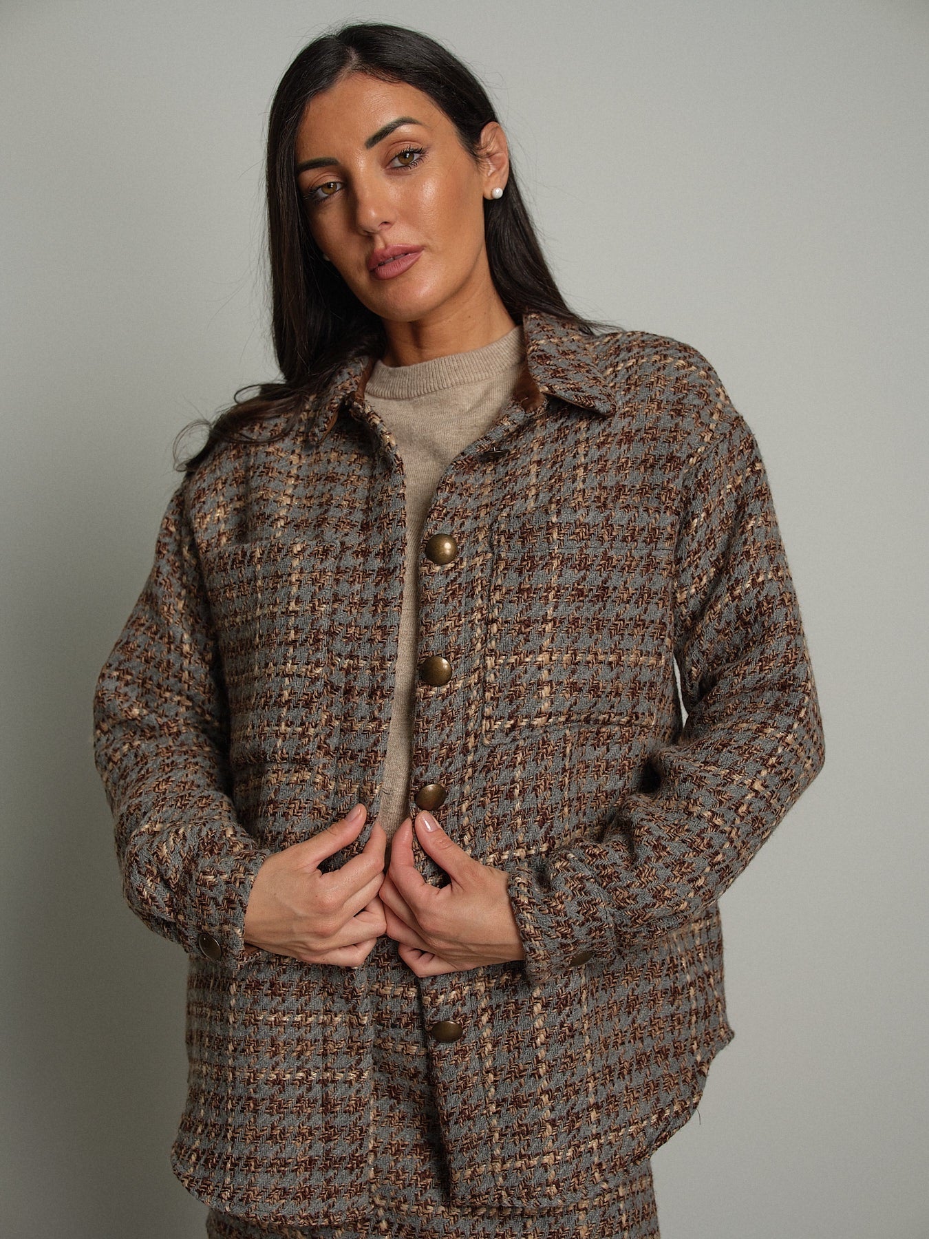 Giacca camicia tweed Azzurro Haveone CMA-R124;Giacca camicia tweed Azzurro Haveone CMA-R124 — foto 2;Giacca camicia tweed Azzurro Haveone CMA-R124 — foto 3;Giacca camicia tweed Azzurro Haveone CMA-R124 — foto 4;Giacca camicia tweed Azzurro Haveone CMA-R124 — foto 5;Giacca camicia tweed Azzurro Haveone CMA-R124 — foto 6