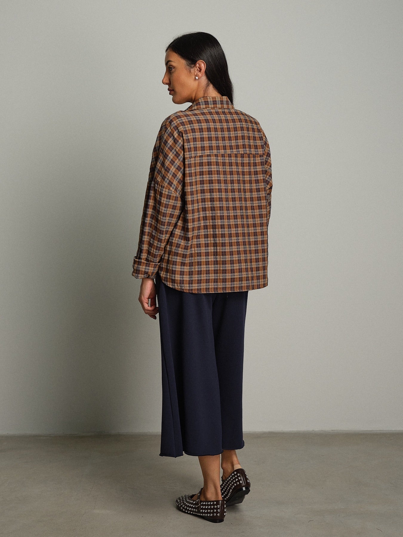 Camicia quadro Tabacco Haveone CNO-R092;Camicia quadro Tabacco Haveone CNO-R092 — foto 2;Camicia quadro Tabacco Haveone CNO-R092 — foto 3;Camicia quadro Tabacco Haveone CNO-R092 — foto 4