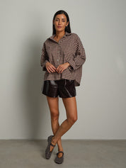 Camicia quadro piccolo Bordeaux Haveone CNO-R093;Camicia quadro piccolo Bordeaux Haveone CNO-R093 — foto 2;Camicia quadro piccolo Bordeaux Haveone CNO-R093 — foto 3;Camicia quadro piccolo Bordeaux Haveone CNO-R093 — foto 4;Camicia quadro piccolo Bordeaux Haveone CNO-R093 — foto 5