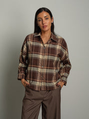 Camicia scatola quadro Moro Haveone CNO-R101;Camicia scatola quadro Moro Haveone CNO-R101 — foto 2;Camicia scatola quadro Moro Haveone CNO-R101 — foto 3;Camicia scatola quadro Moro Haveone CNO-R101 — foto 4