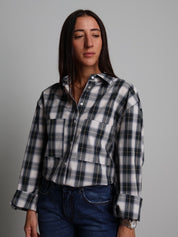 Camicia check Bianco-ottico Haveone CSB-R077;Camicia check Bianco-ottico Haveone CSB-R077 — foto 2;Camicia check Bianco-ottico Haveone CSB-R077 — foto 3;Camicia check Bianco-ottico Haveone CSB-R077 — foto 4;Camicia check Bianco-ottico Haveone CSB-R077 — foto 5